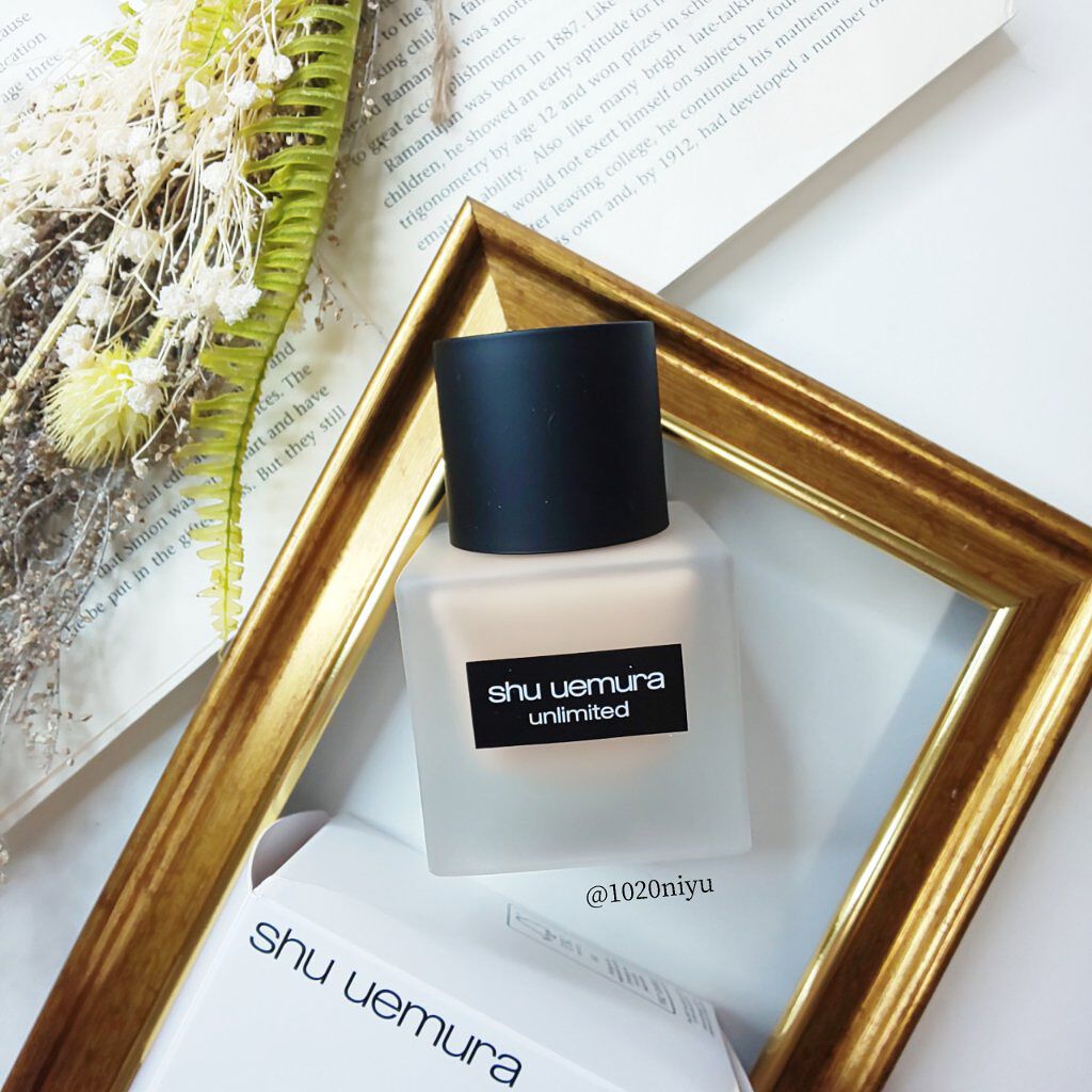 （旧）アンリミテッド ラスティング フルイド/shu uemura/リキッドファンデーションを使ったクチコミ（1枚目）