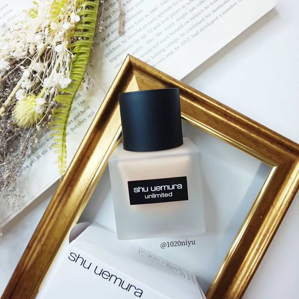 (旧)アンリミテッド ラスティング フルイド/shu uemura/リキッドファンデーションを使ったクチコミ(1枚目)