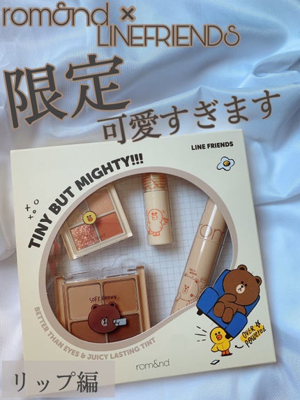 LINE FRIENDS EDITION/rom&nd/メイクアップキットを使ったクチコミ(1枚目)