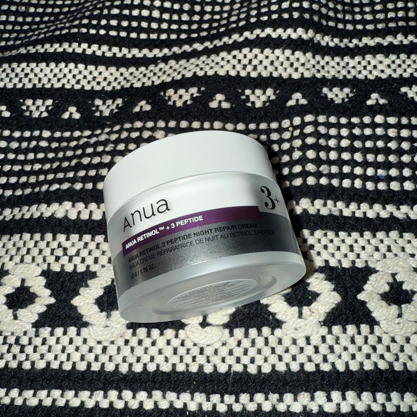 レチノール 3ペプチドナイトリペアクリーム/Anua/フェイスクリームを使ったクチコミ(1枚目)
