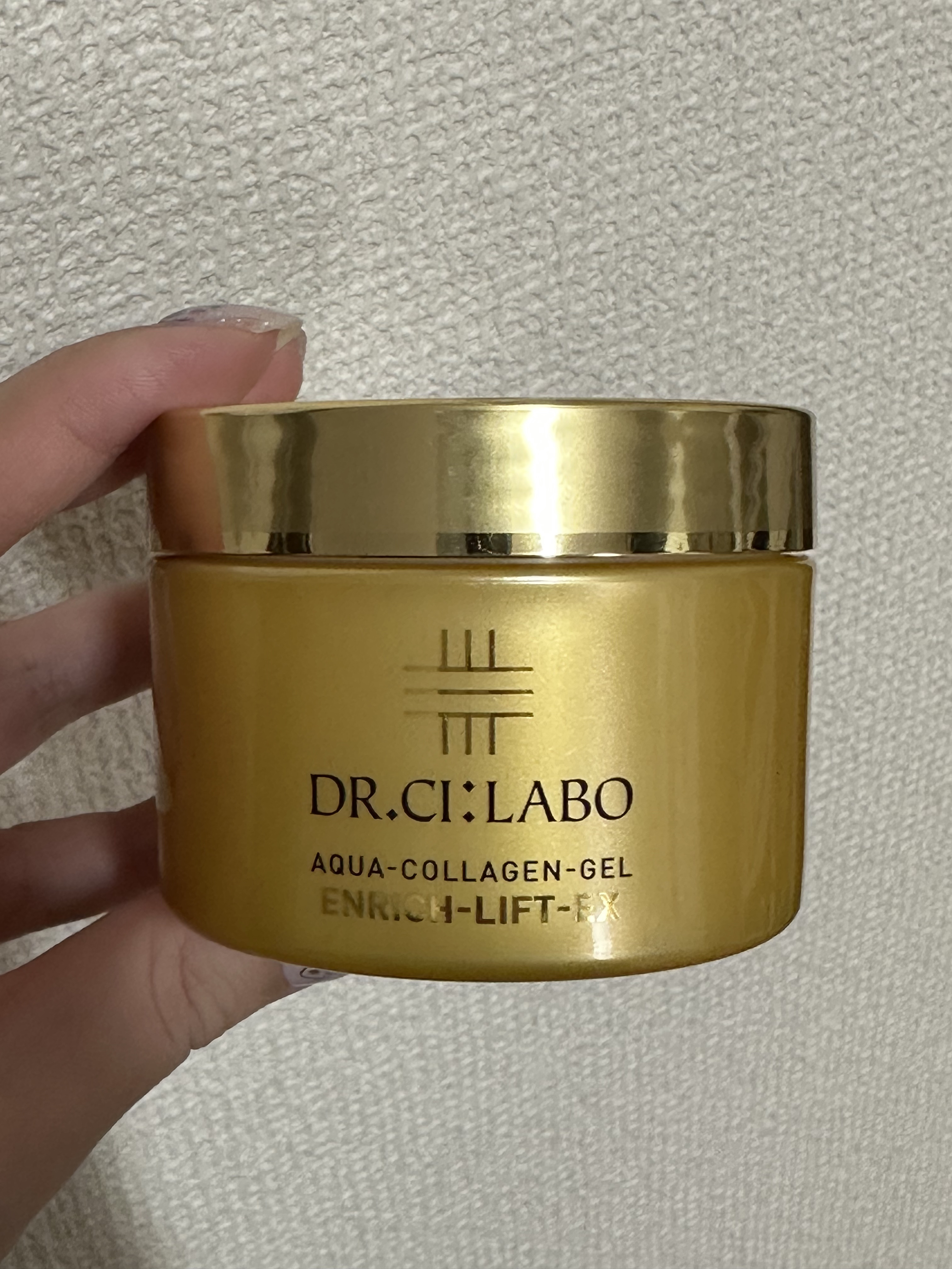 アクアコラーゲンゲル エンリッチリフト EX 120g/ドクターシーラボⓇ/フェイスクリームを使ったクチコミ（1枚目）