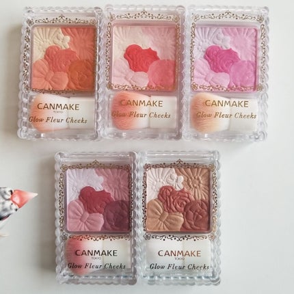 グロウフルールチークス/キャンメイク/パウダーチークを使ったクチコミ(2枚目)