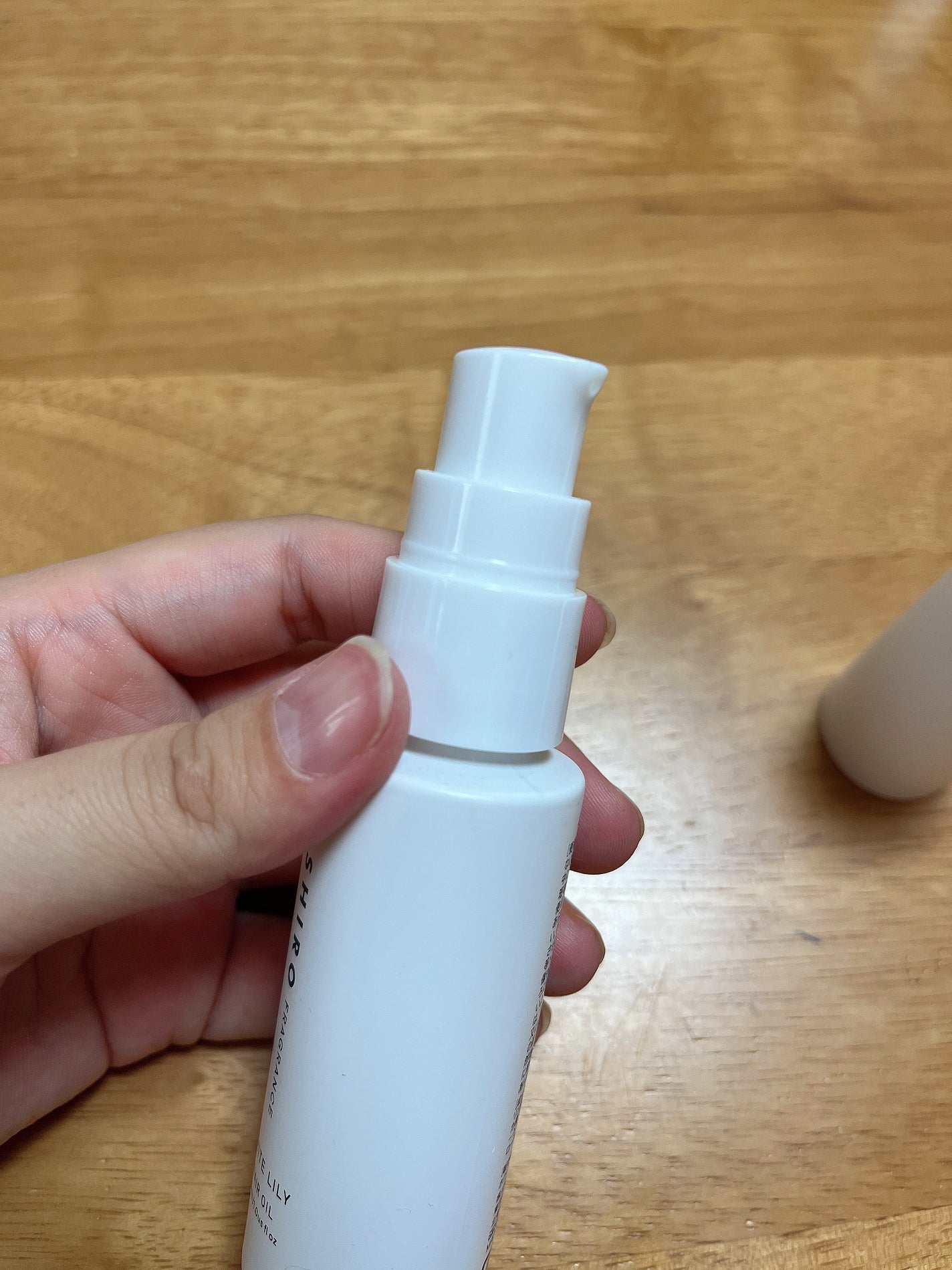 ホワイトリリー ヘアオイル/SHIRO/ヘアオイルを使ったクチコミ(3枚目)