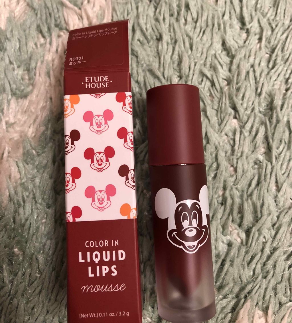 ベリーデリシャス カラーイン リキッドリップジューシー/ETUDE/口紅を使ったクチコミ(1枚目)