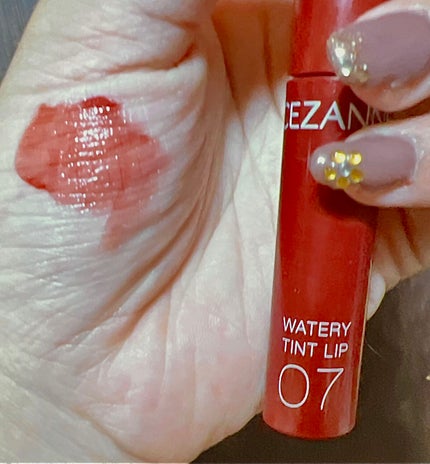 ウォータリーティントリップ/CEZANNE/リップティントを使ったクチコミ(1枚目)