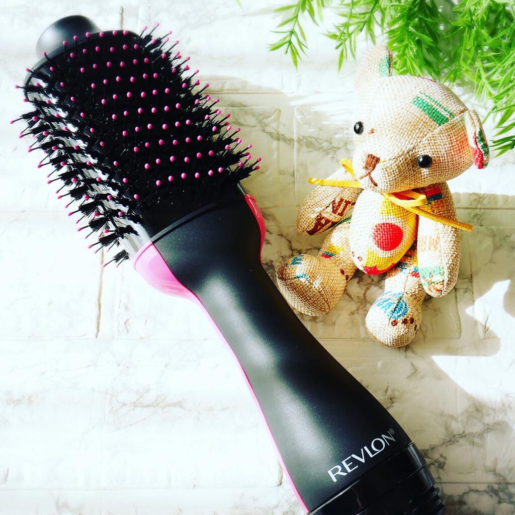 ボリューマイザーヘアードライヤーブラシ/REVLON/ヒートブラシを使ったクチコミ（1枚目）