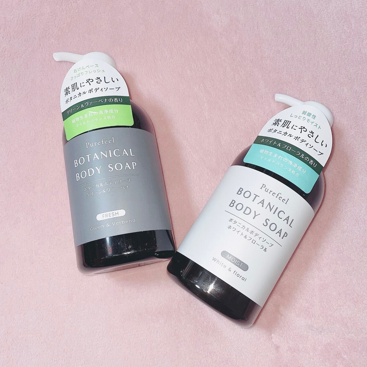 Purefeel ボタニカルボディソープ ホワイト&フローラル/Purefeel/ボディソープを使ったクチコミ(1枚目)