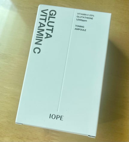 グルタ ビタミンC トーニング アンプル/IOPE/美容液を使ったクチコミ(2枚目)