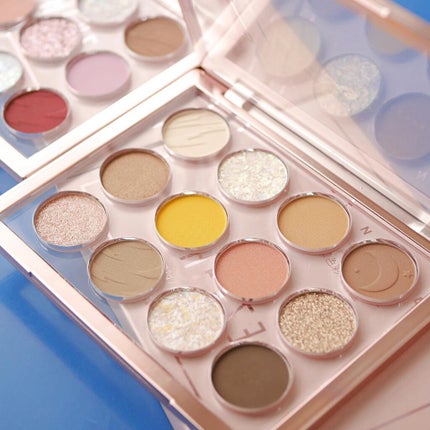 Hexze 12色 アイシャドウパレット プロアイ パレット アイプランナーパレット メイクパレット 高発色/HEXZE(ヘックスゼ)/アイシャドウパレットを使ったクチコミ(9枚目)