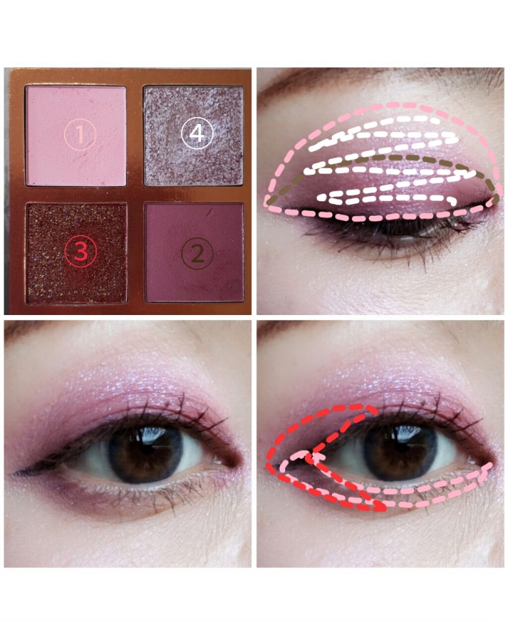 Venus Marble アイシャドウキャットシリーズ/Venus Marble/アイシャドウパレットを使ったクチコミ(2枚目)