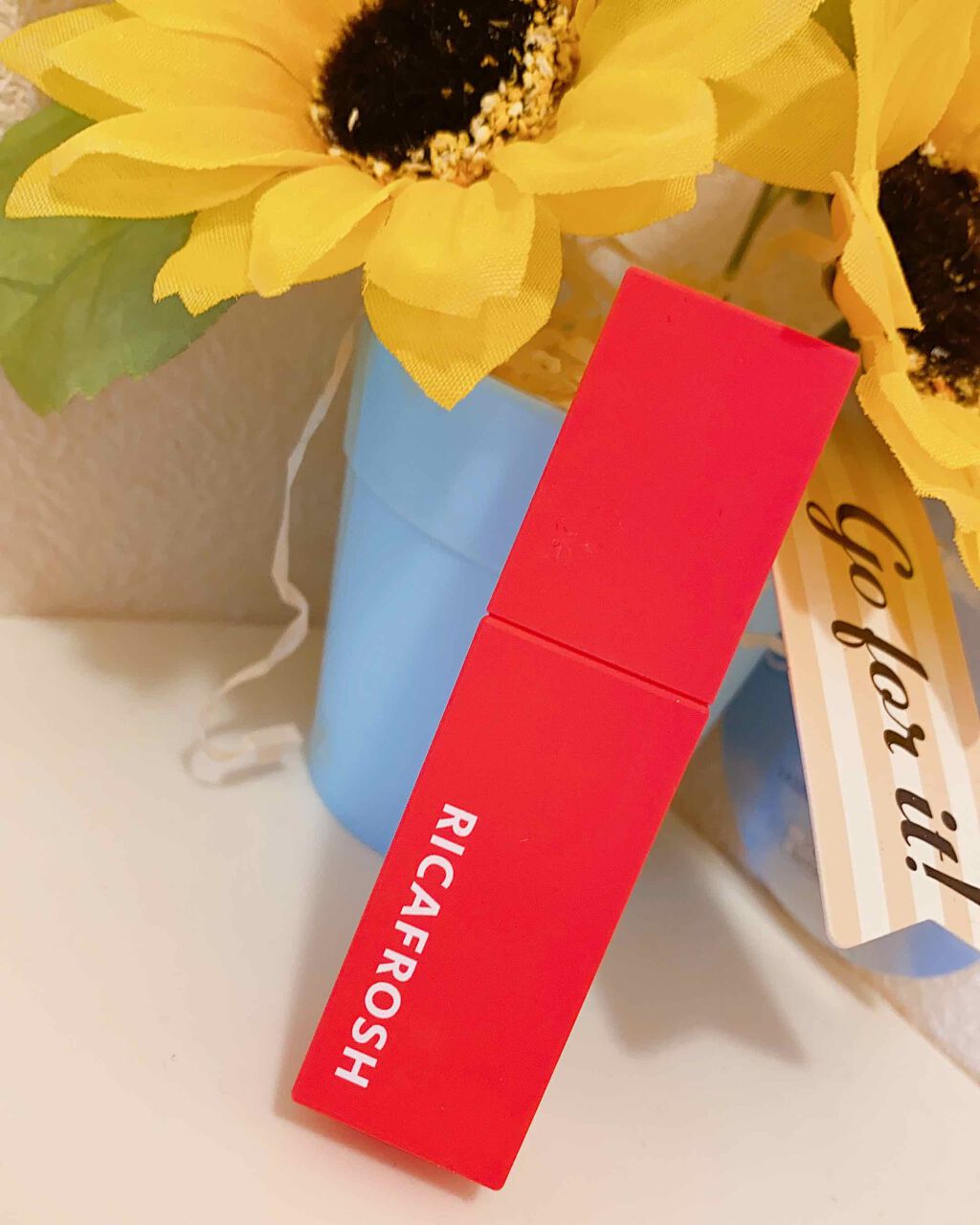 ジューシーリブティント/RICAFROSH/リップティントを使ったクチコミ（1枚目）