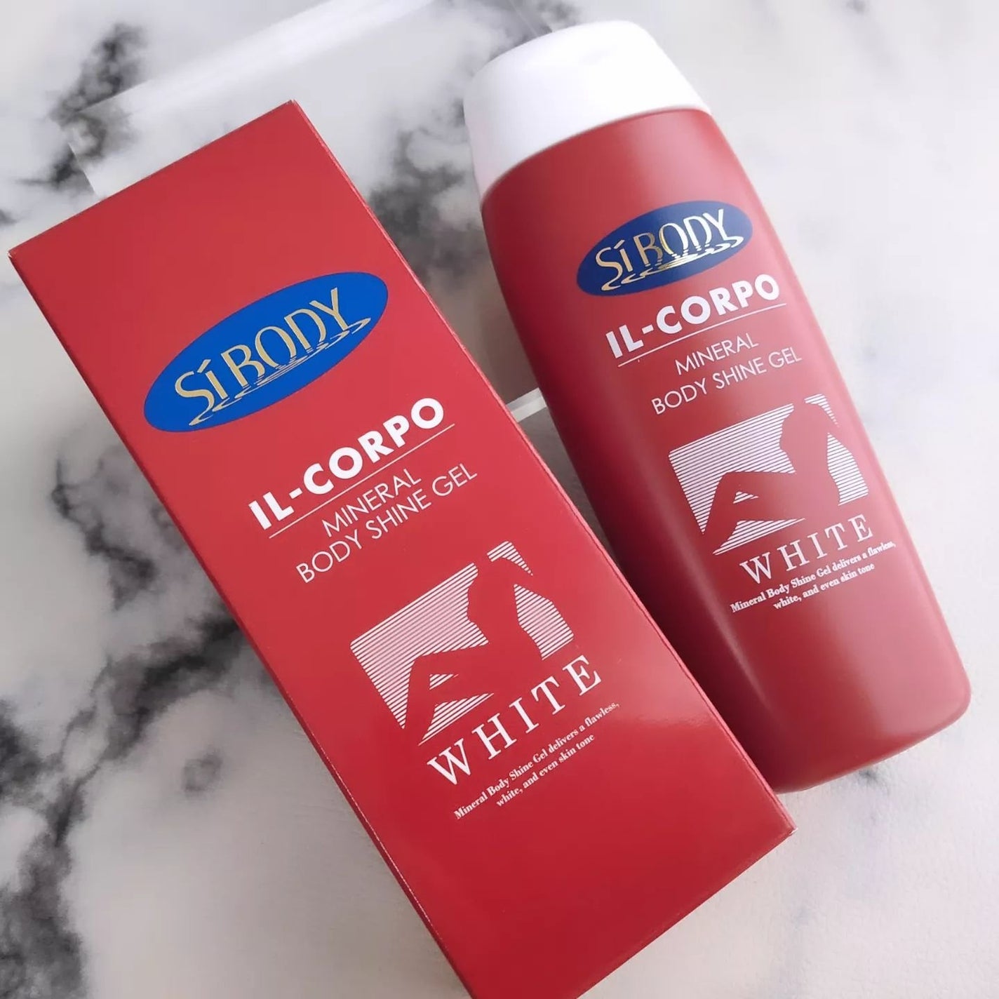 ミネラルボディシャインジェル/イルコルポ/ボディローションを使ったクチコミ(2枚目)