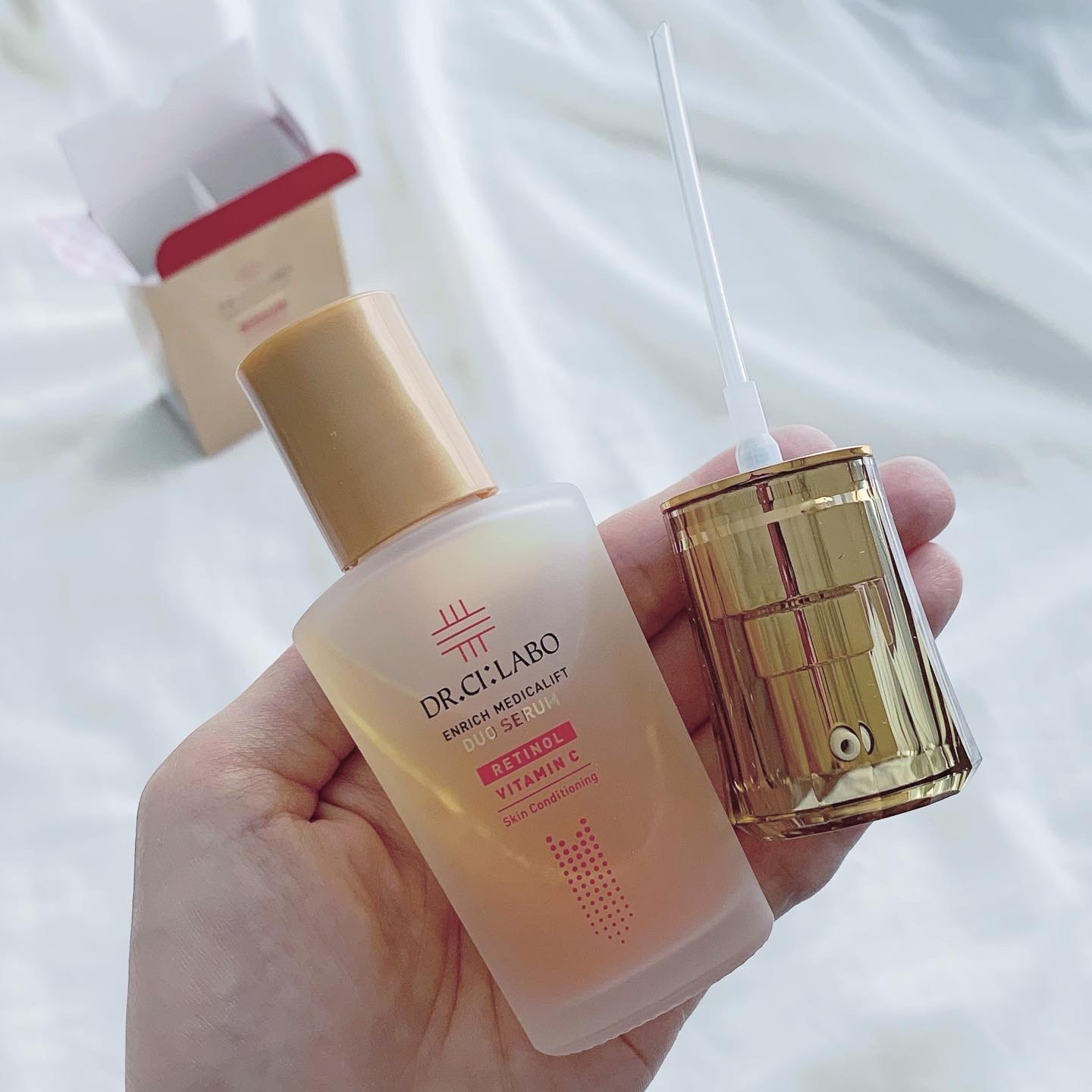 エンリッチ メディカリフト デュオセラム/ドクターシーラボⓇ/美容液を使ったクチコミ（2枚目）