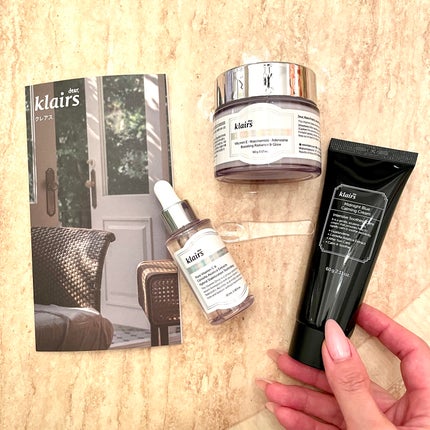 フレッシュリージュースドビタミンEマスク(90g)/Klairs/フェイスクリームを使ったクチコミ(2枚目)