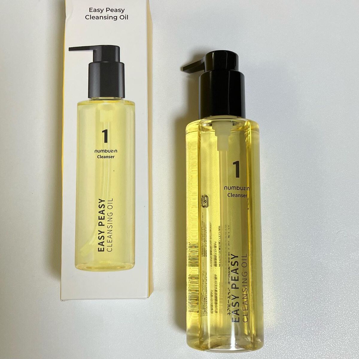 1番 さっぱりすっきりクレンジングオイル/numbuzin/オイルクレンジングを使ったクチコミ(2枚目)