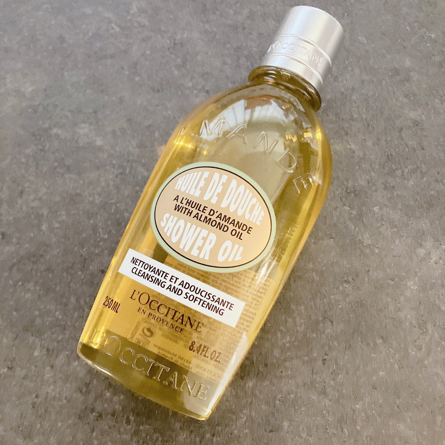 アーモンド モイスチャライジングシャワーオイル/L'OCCITANE/ボディソープを使ったクチコミ(1枚目)