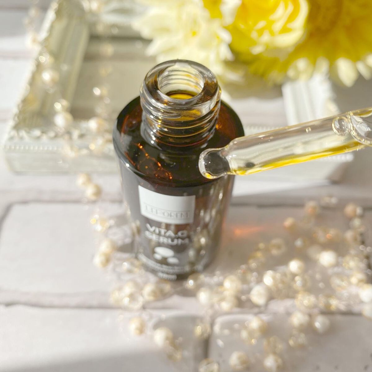 毛穴美容液 VITA.C.SERUM/LEPOREM/美容液を使ったクチコミ（2枚目）