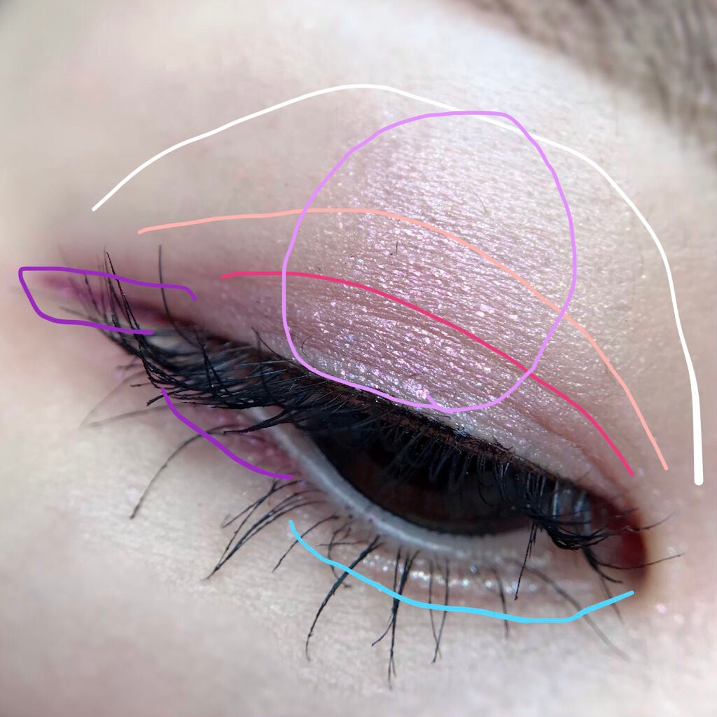 it's my pleasure/ColourPop/アイシャドウパレットを使ったクチコミ(3枚目)