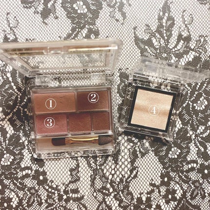 パーフェクトマルチアイズ/キャンメイク/アイシャドウパレットを使ったクチコミ(3枚目)