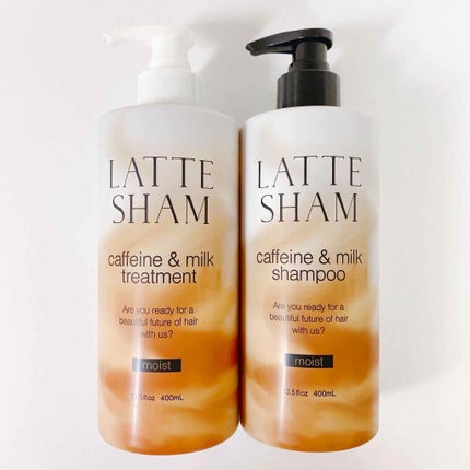 モイストシャンプー/モイストトリートメント/LATTE SHAM/市販シャンプーを使ったクチコミ(1枚目)