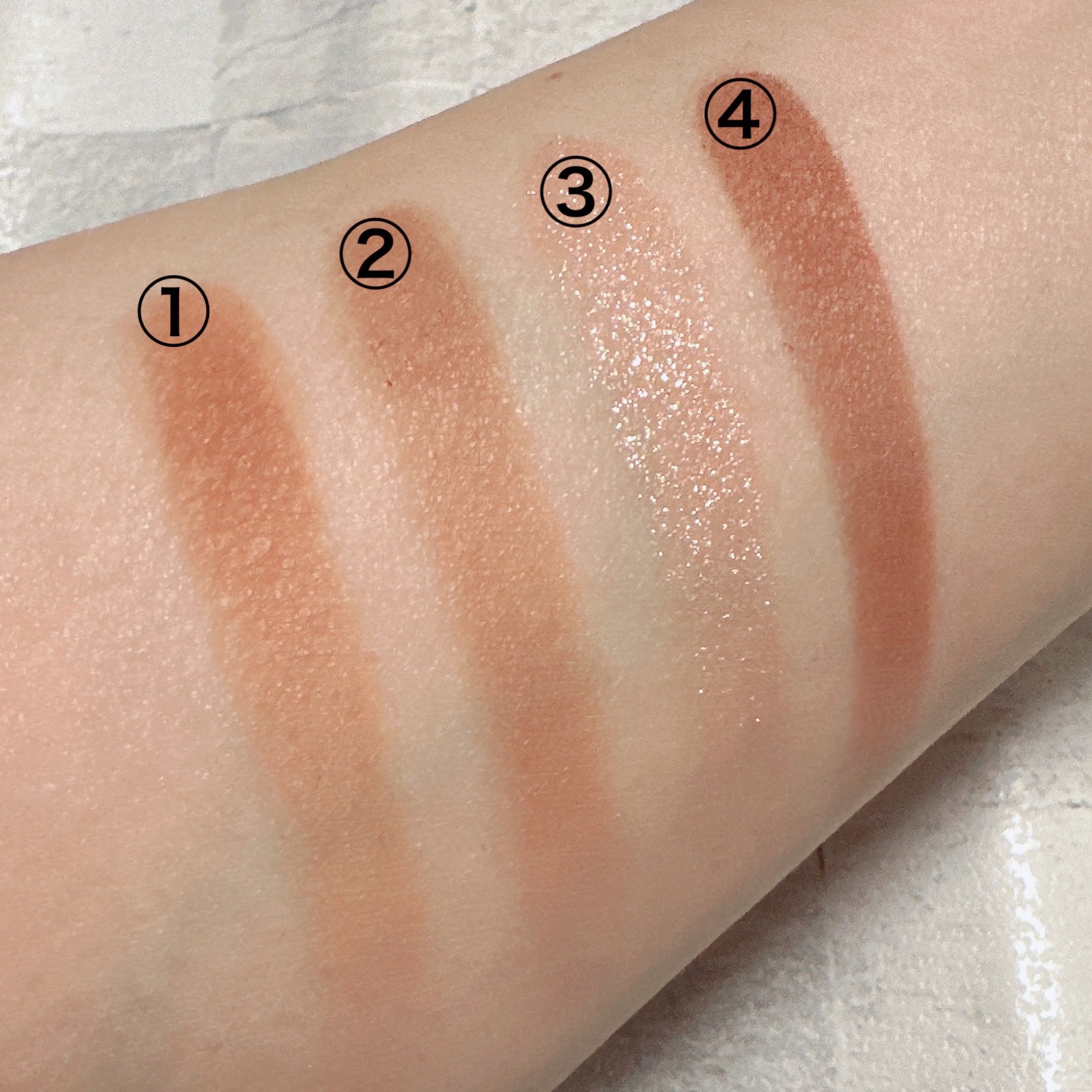 ベターザンアイズ 03 ドライラグラス/rom&nd/アイシャドウパレットを使ったクチコミ（3枚目）