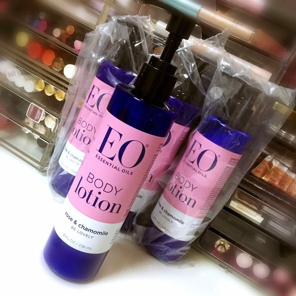 ボディローション ローズ&カモミール/EO(イーオー)/ボディローションを使ったクチコミ(1枚目)
