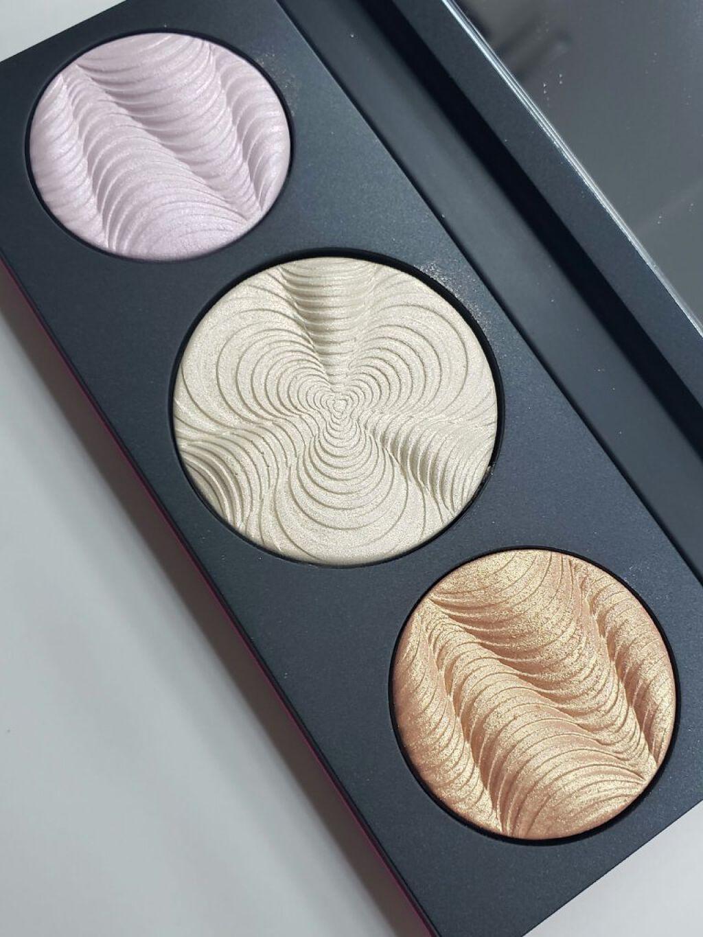 ステップ ブライト アップ エクストラ ディメンション スキンフィニッシュ パレット/M・A・C/パウダーチークを使ったクチコミ(3枚目)