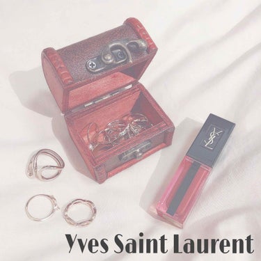 ルージュ ピュールクチュール ヴェルニ ウォーターステイン/YVES SAINT LAURENT BEAUTE/口紅を使ったクチコミ（1枚目）