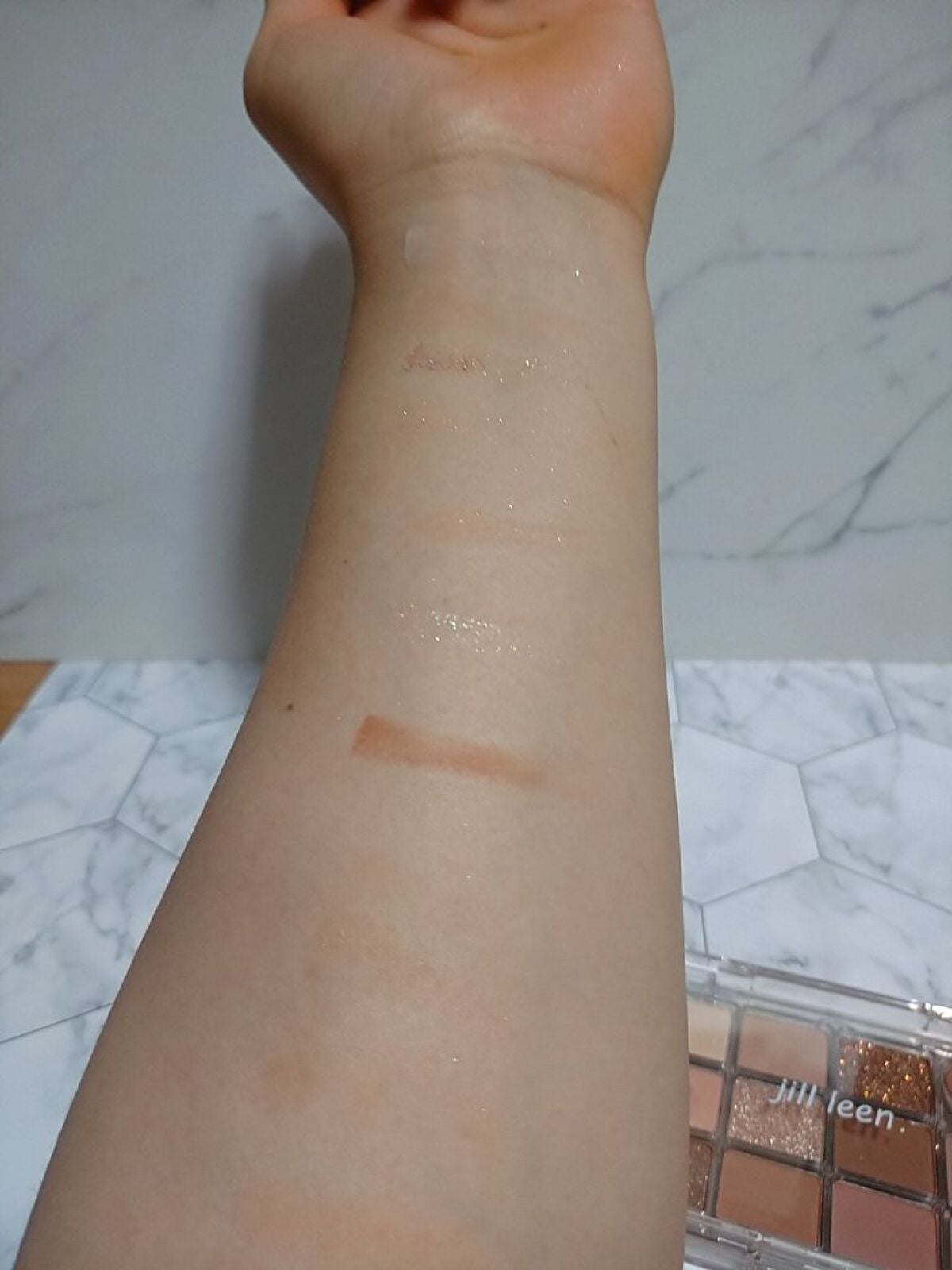 シャイニング12色ミニアイシャドウパレット/jill leen./アイシャドウパレットを使ったクチコミ(2枚目)