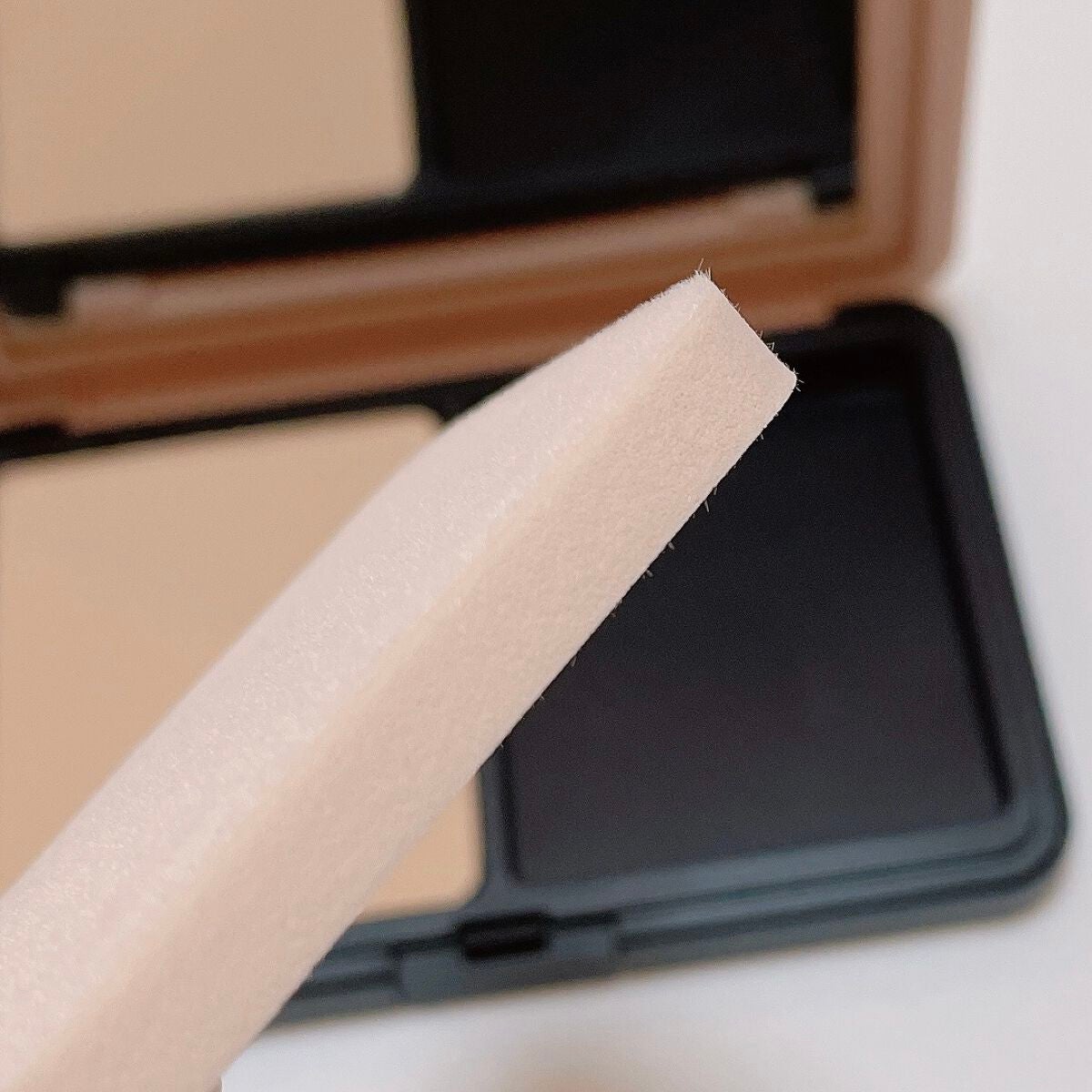 HDスキン マットベルベットコンパクト/MAKE UP FOR EVER/パウダーファンデーションを使ったクチコミ(3枚目)