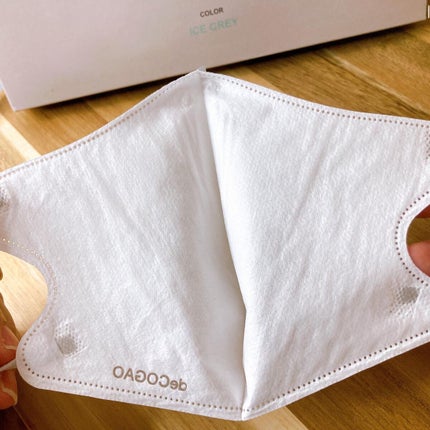 SOKAITEKI SOKAITEKI deCOGAO のクチコミ「✼••┈┈┈┈••✼••┈┈┈┈••✼
3D構造マスク『deCOGAO』(No.9:Haze.....」(3枚目)