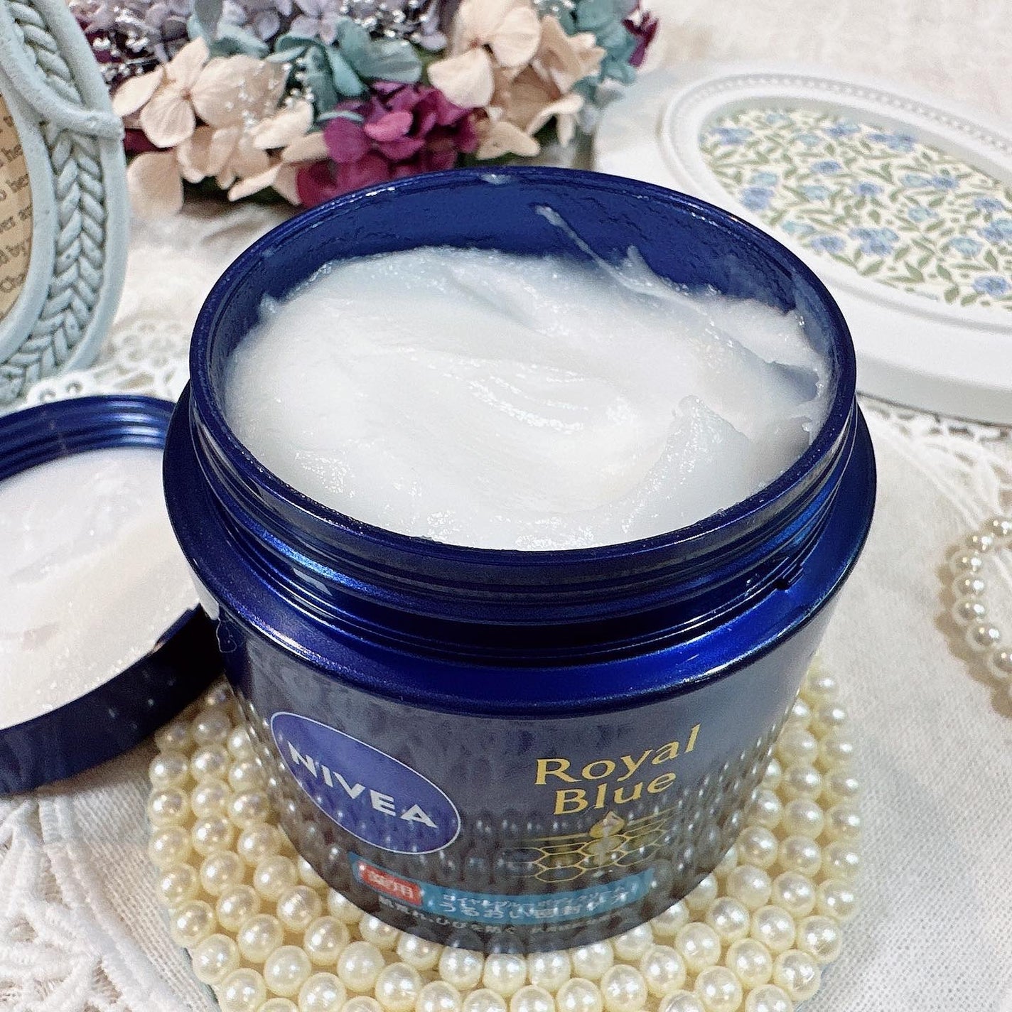 ニベア ロイヤルブルーボディクリーム うるおい密封ケア/ニベア/ボディクリームを使ったクチコミ(3枚目)