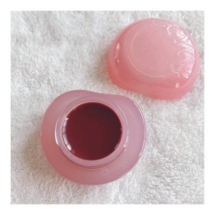 フィー リップアンドチーク グローイジェリーポット JS03 クーベルチュール/fwee/リップグロスを使ったクチコミ(2枚目)
