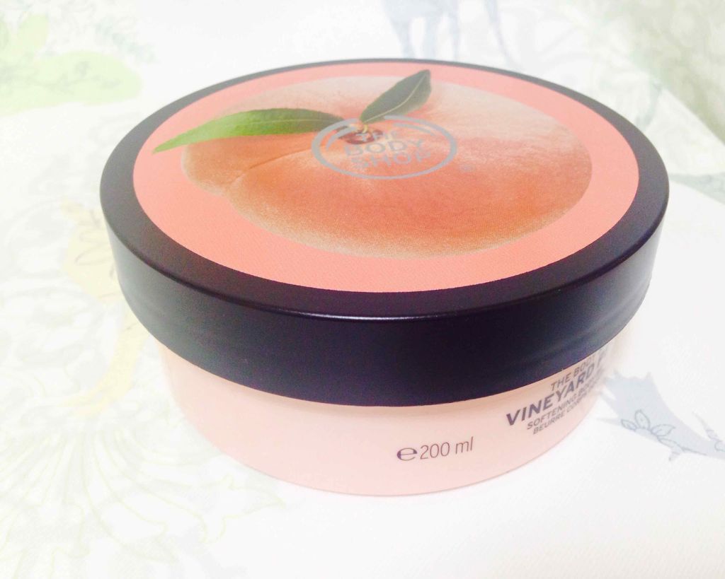 ボディバター ピーチ/THE BODY SHOP/ボディクリームを使ったクチコミ（2枚目）