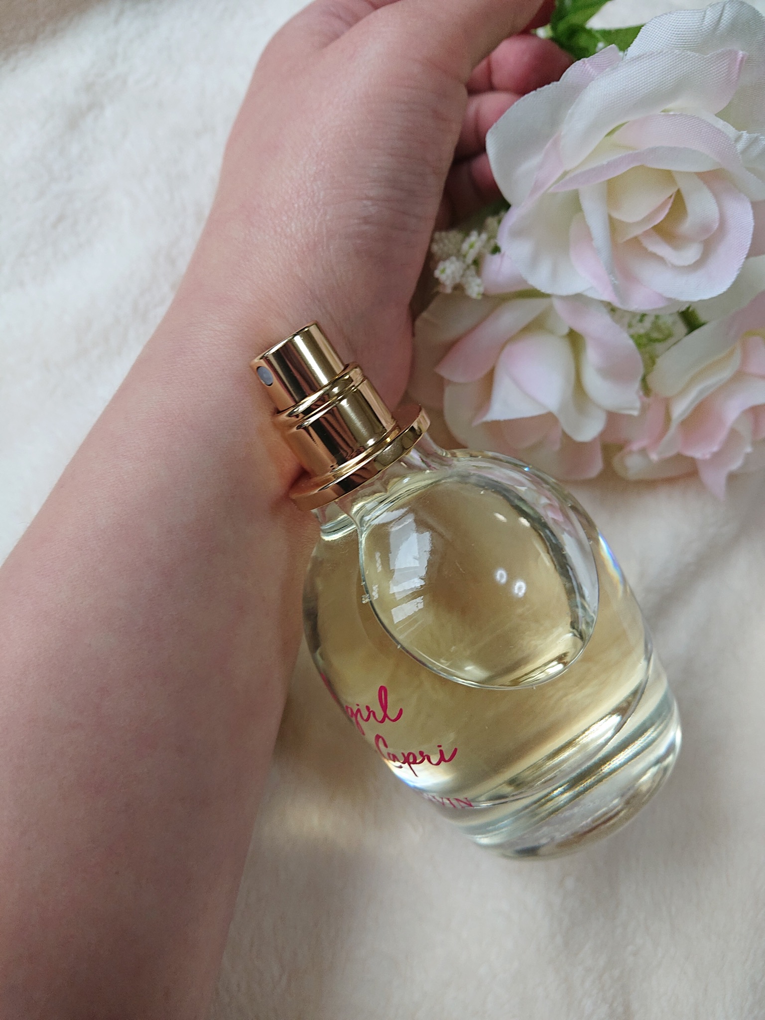 ランバン ア・ガール・イン・カプリ オードトワレ/LANVIN/香水(レディース)を使ったクチコミ（2枚目）