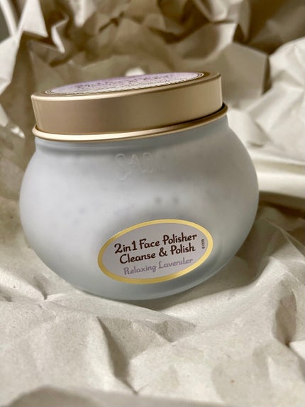 フェイスポリッシャー リラクシング(ラベンダー)/SABON/スクラブ・ゴマージュを使ったクチコミ(1枚目)