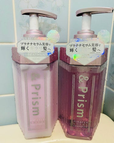 ミラクル シャイン シャンプー/ヘアトリートメント/&Prism/シャンプー・コンディショナーを使ったクチコミ（1枚目）