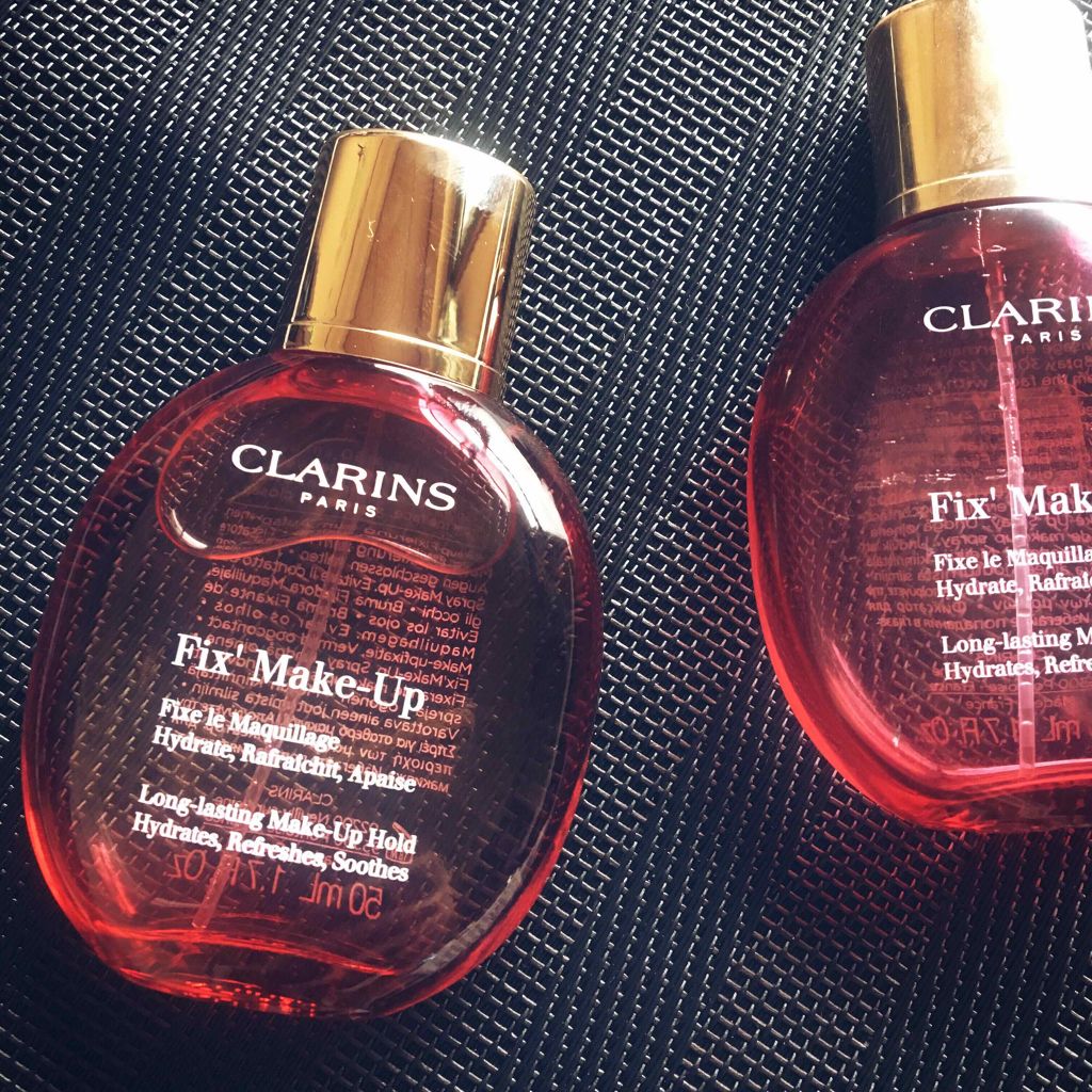 フィックス メイクアップ/CLARINS/ミスト状化粧水を使ったクチコミ（1枚目）