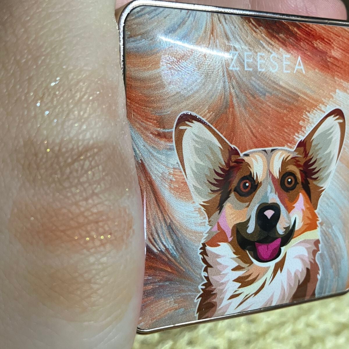 アニマルアイシャドウ(4シェード)/ZEESEA/アイシャドウパレットを使ったクチコミ(4枚目)