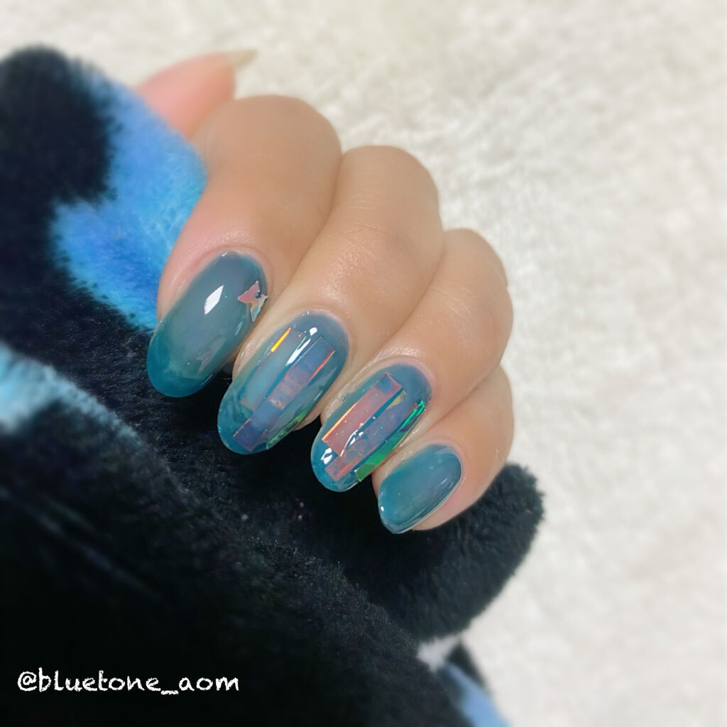 ムードペブルネイル/rom&nd/マニキュアを使ったクチコミ（3枚目）