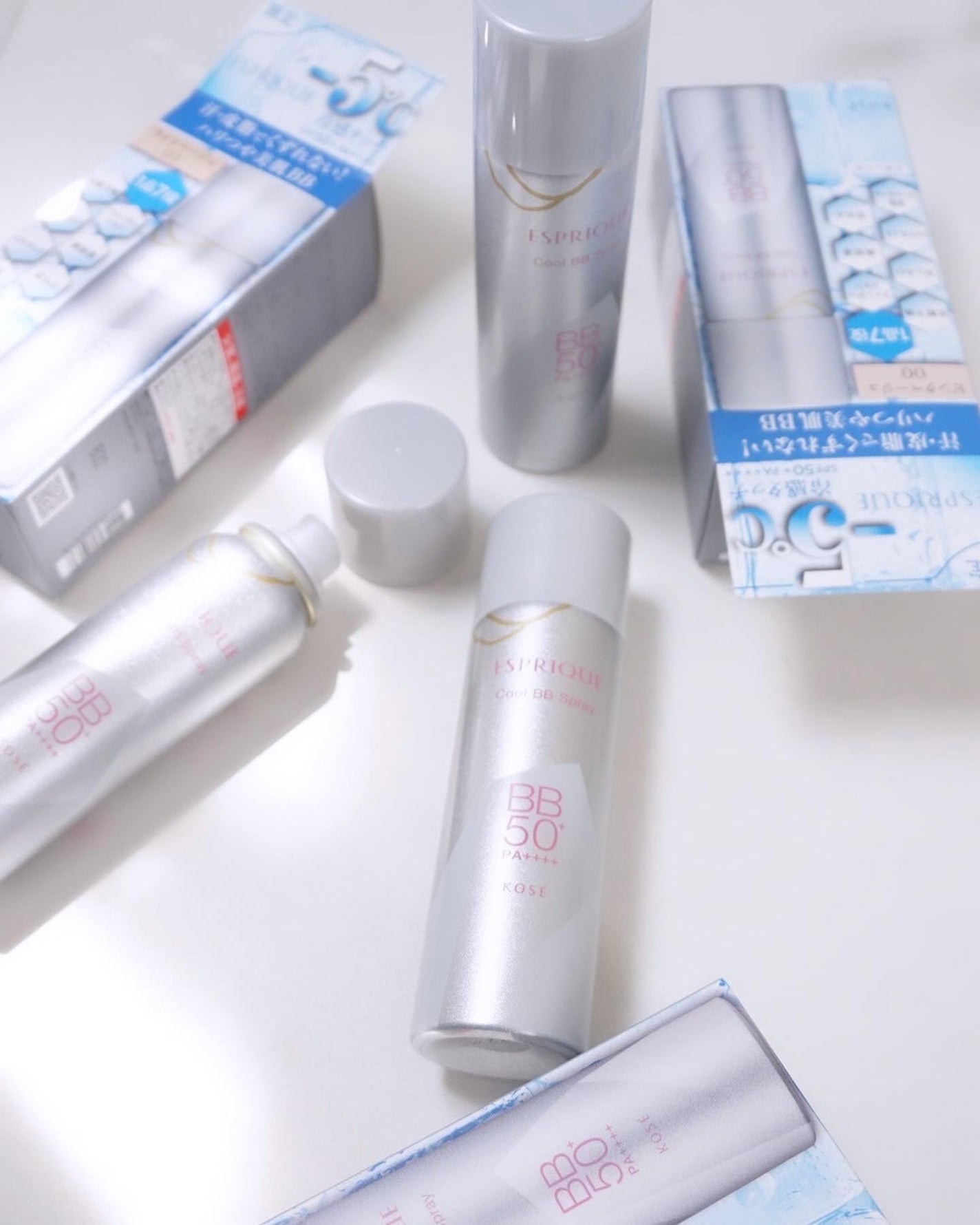 冷感タッチ BBスプレー UV 50 W/ESPRIQUE/BBクリームを使ったクチコミ(2枚目)