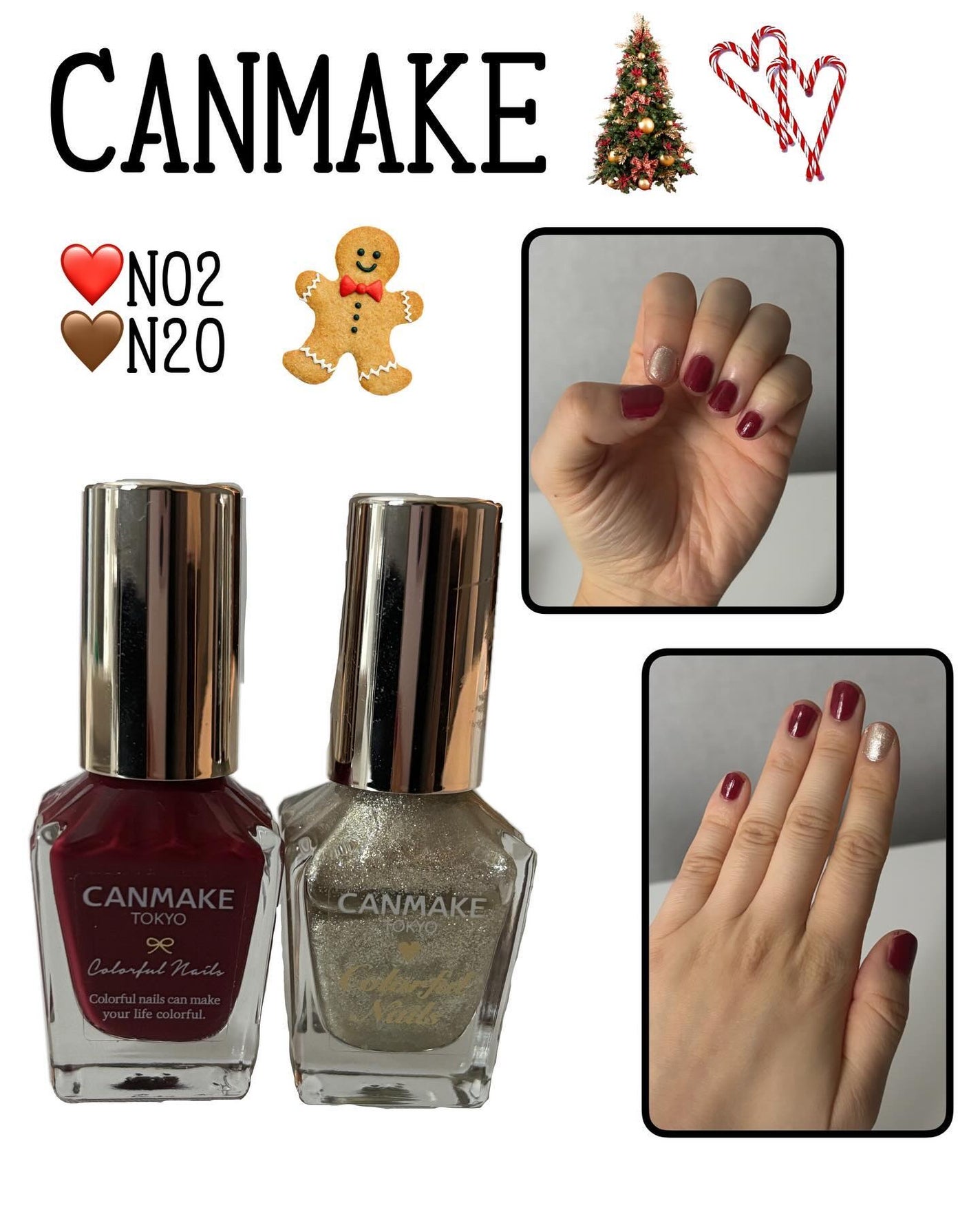 カラフルネイルズ/キャンメイク/マニキュアを使ったクチコミ(1枚目)