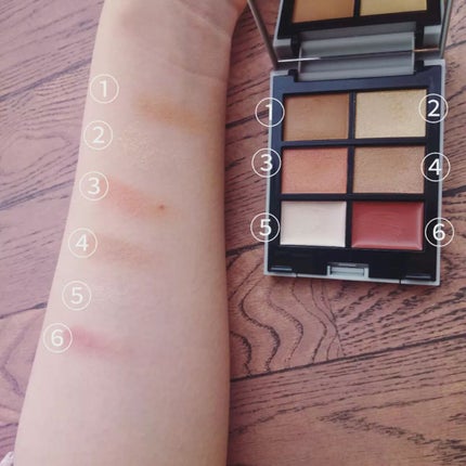 MY MIXED PALETTE 6色カスタムパレット/MN/マルチパレットを使ったクチコミ(5枚目)