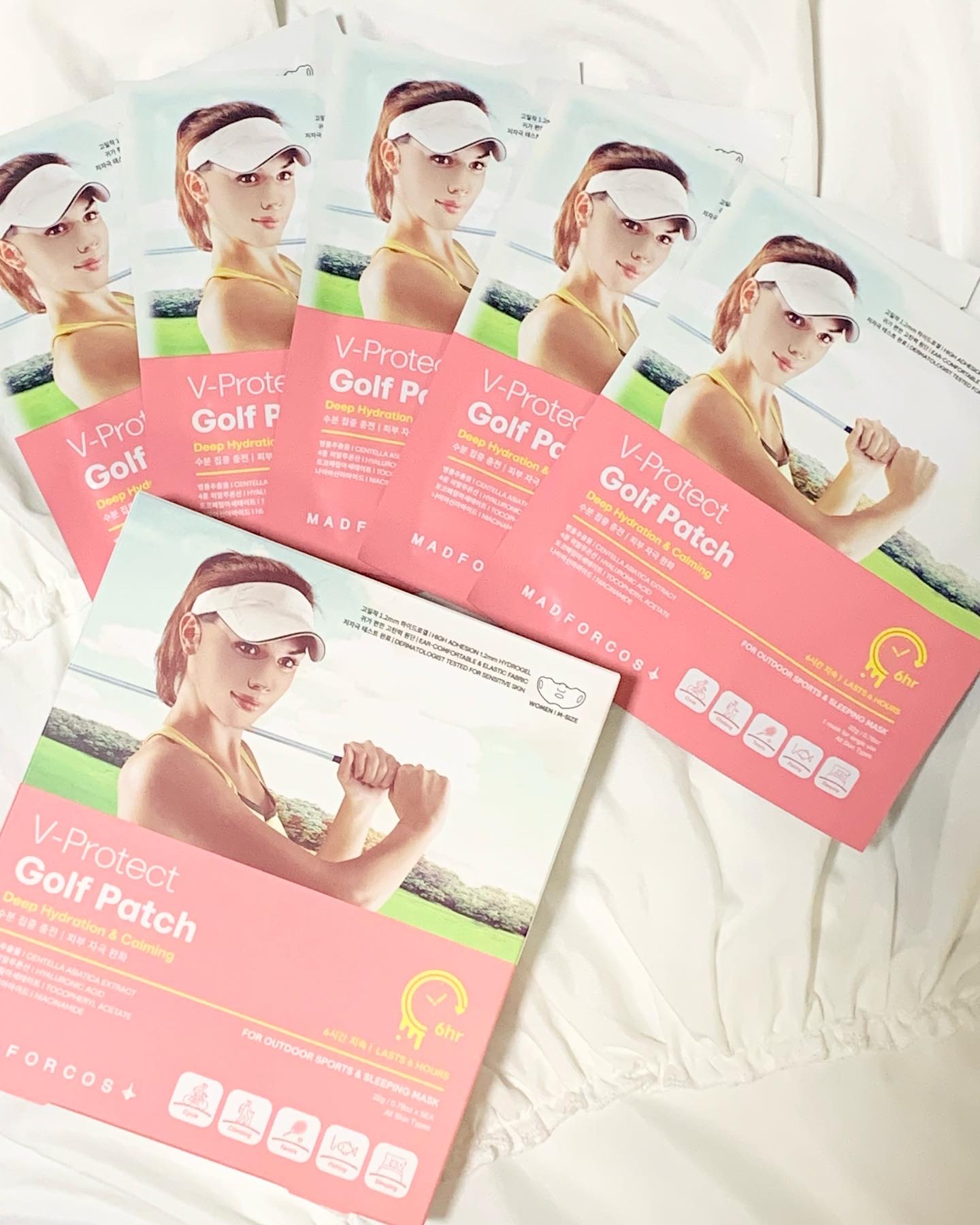V-プロテクトゴルフパッチ(S/M/L)/MADFORCOS/その他スキンケアグッズを使ったクチコミ（1枚目）