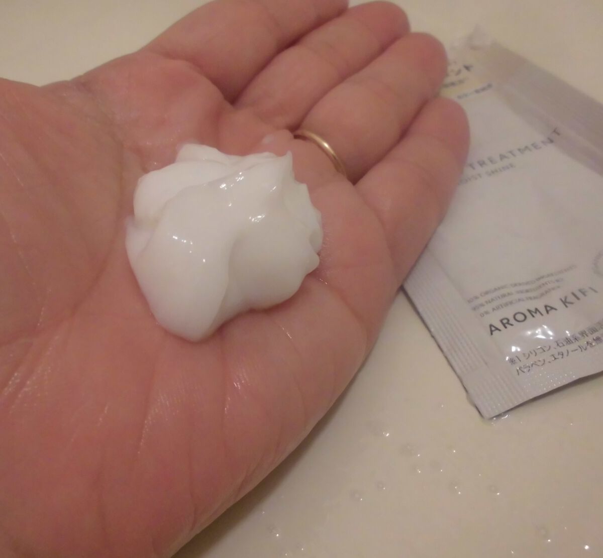 オーガニックシャンプー／トリートメント＜モイストシャイン＞/AROMA KIFI/市販シャンプーを使ったクチコミ（1枚目）