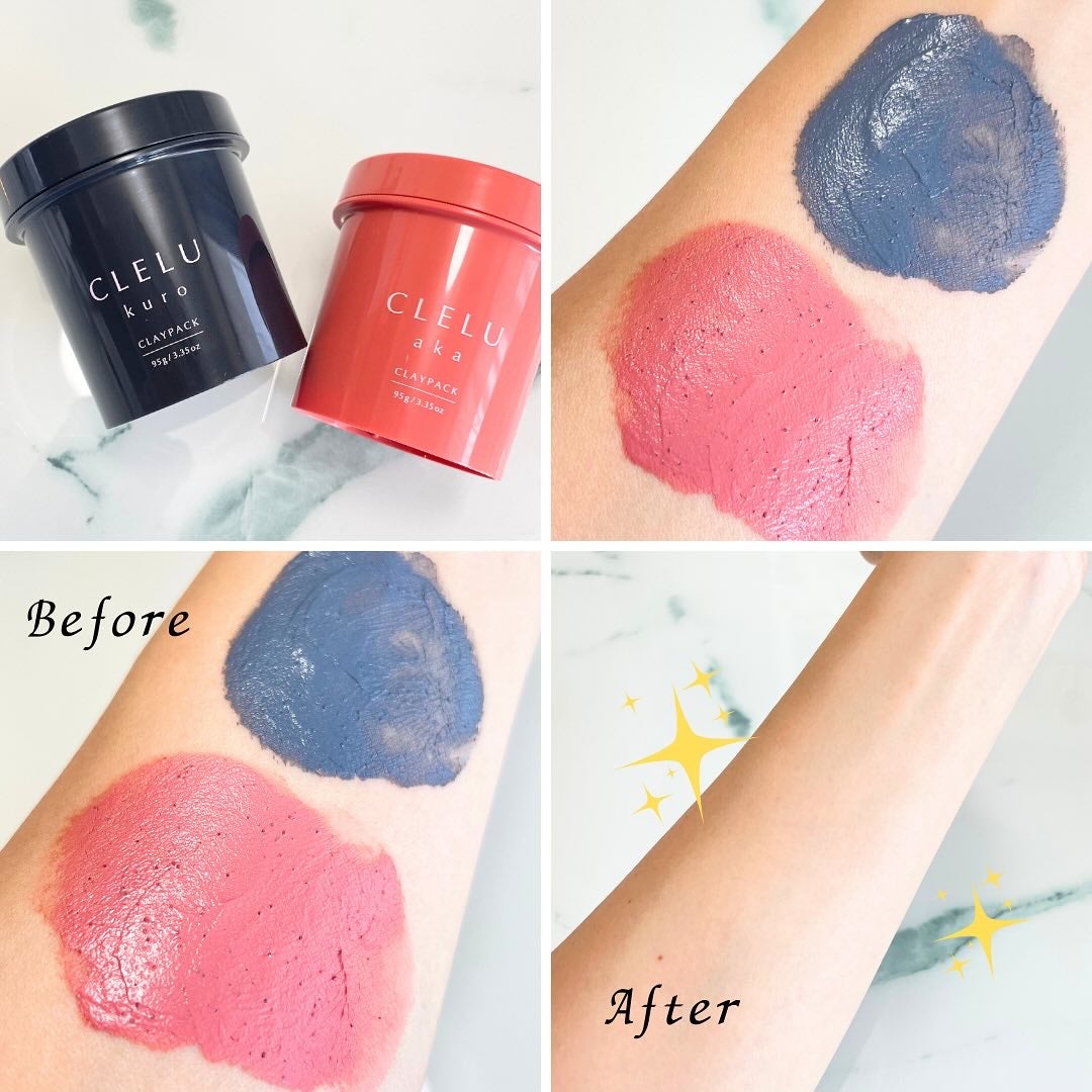 クレル クレイパック kuro〈洗い流すタイプ〉 /CLELU/洗い流すパック・マスクを使ったクチコミ(3枚目)