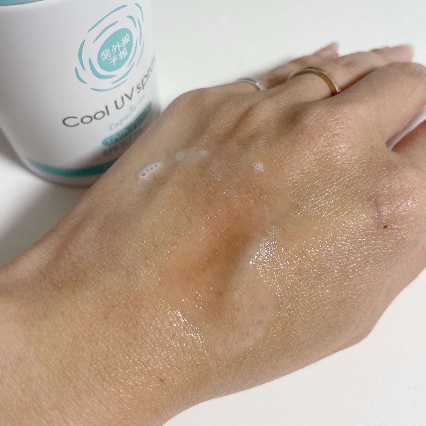 紫外線予報 透明UVスプレーF/紫外線予報/日焼け止めミスト・スプレーを使ったクチコミ(8枚目)