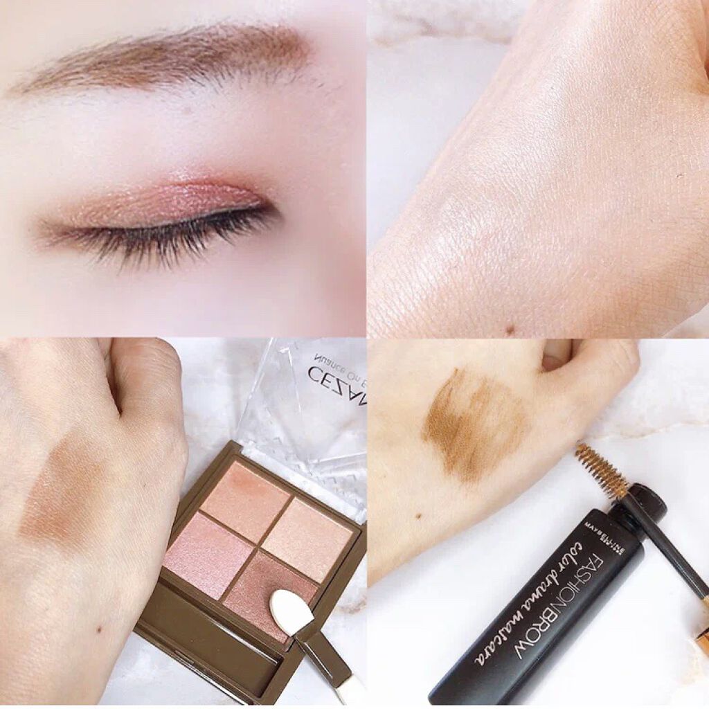 ファッションブロウ カラードラマ マスカラ/MAYBELLINE NEW YORK/眉マスカラを使ったクチコミ（2枚目）