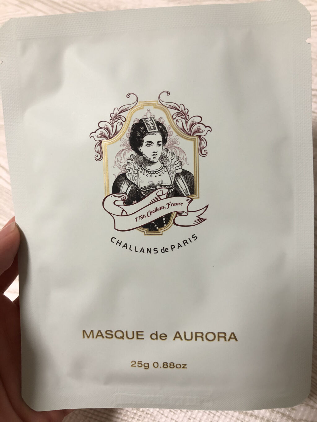 マスク ド オーロラ/CHALLANS de PARIS/シートマスク・パックを使ったクチコミ（1枚目）