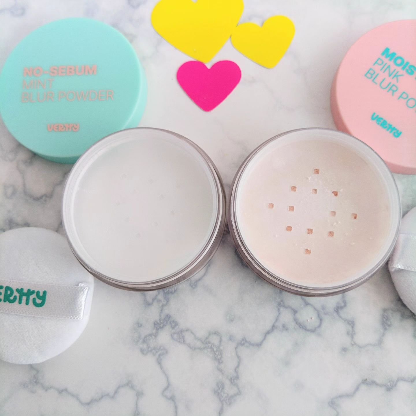 ノーセバムミントブラーパウダー /Vertty/ルースパウダーを使ったクチコミ（3枚目）